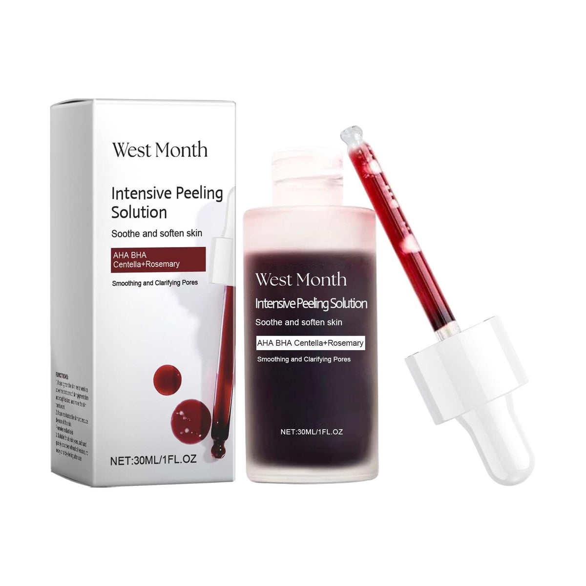 How to apply the exfoliating face serum