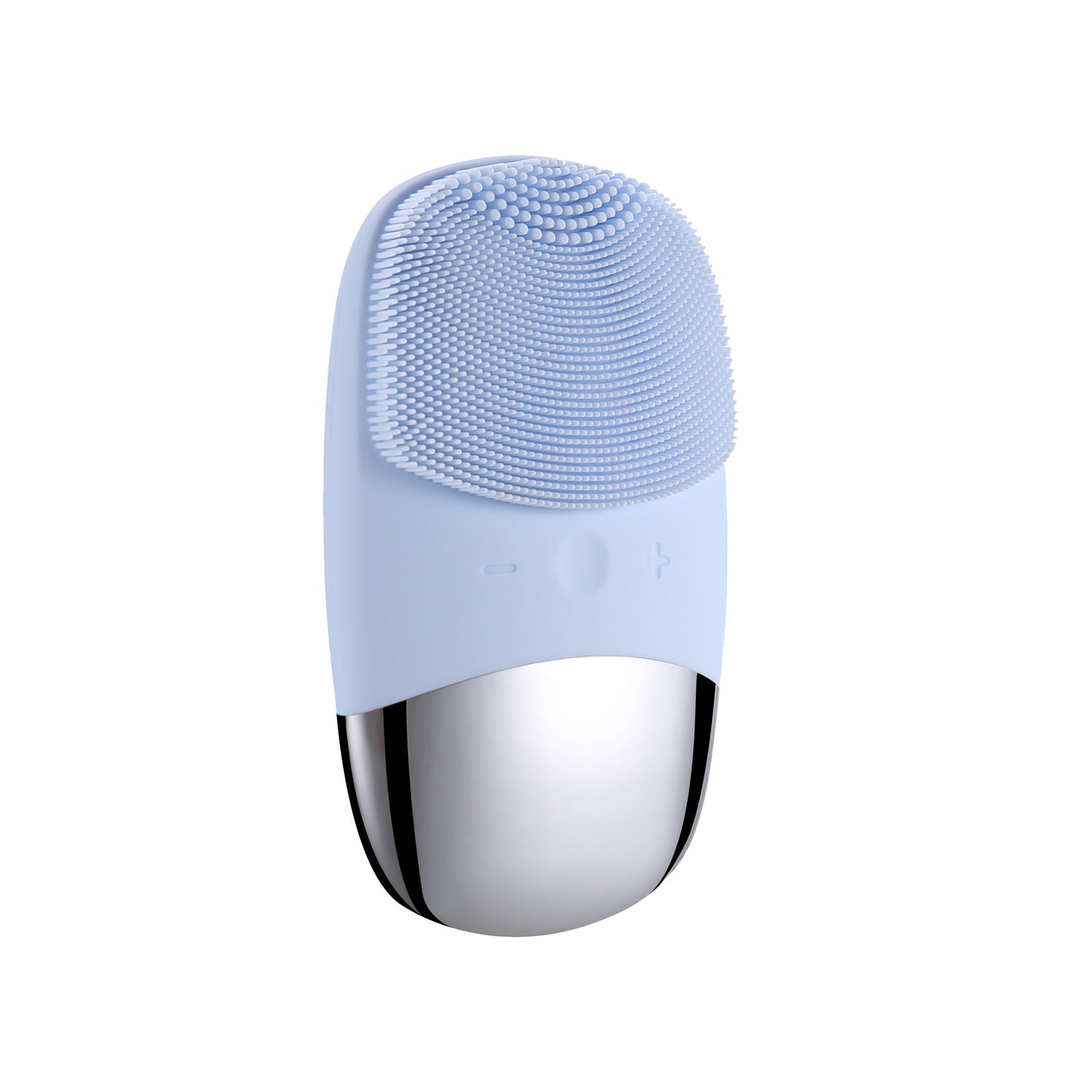 Sonic silicone facial cleansing brush cleansing modes demonstration
