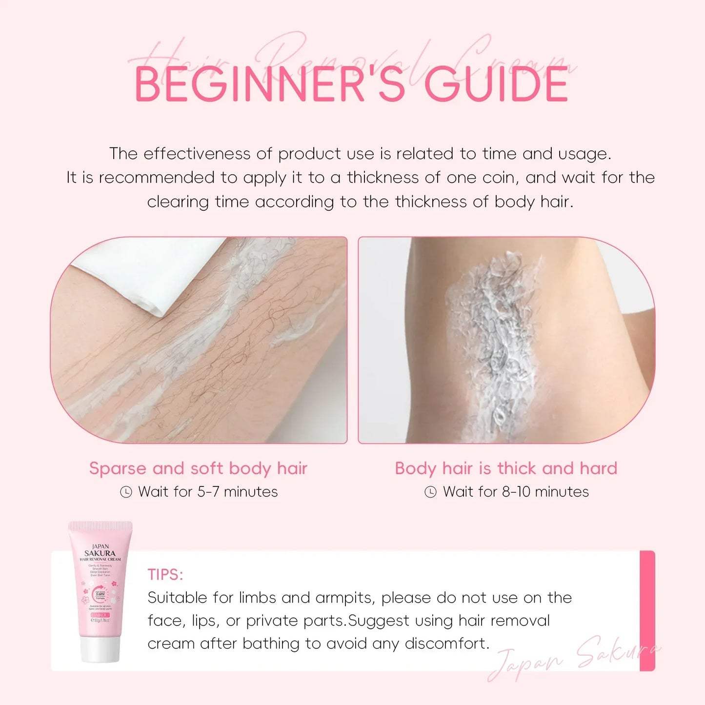 SAKURA Hair Removal Cream